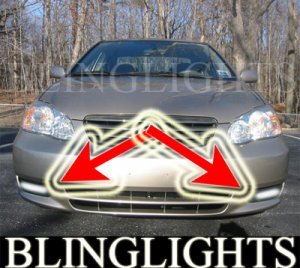 2005 toyota corolla le fog lights #2