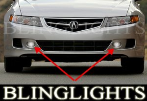 2008 Acura  on 2004 2008 Acura Tsx Xenon Fog Lamps Lights 05 06 07 08