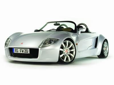 Yes Light Green Roadster Car Poster Print on 10 mil Archival Satin Paper 16" x 12"