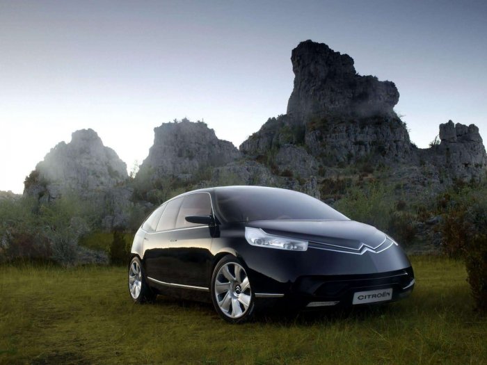 Citroen C-AirLounge Car Poster Print on 10 mil Archival Satin Paper 16" x 12"