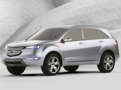Acura MD-X Car Poster Print on 10 mil Archival Satin Paper 16" x 12"