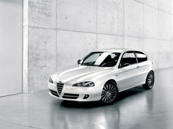 Alfa Romeo 147 CNC Costume National Car Poster Print on 10 mil Archival Satin Paper 16" x 12"