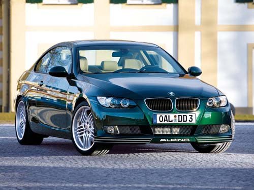 Alpina BMW D3 Bi-Turbo Coupe Car Poster Print on 10 mil Archival Satin Paper 16" x 12"