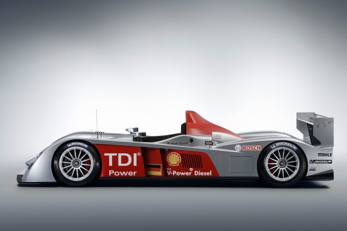 Audi R10 Race Car Poster Print on 10 mil Archival Satin Paper 16" x 12"
