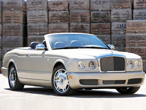 Bentley Azure Car Poster Print on 10 mil Archival Satin Paper 16" X 12"