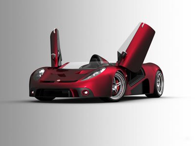 Bizzarrini Livorno P538 Barchetta Car Poster Print on 10 mil Archival Satin Paper 16" x 12"