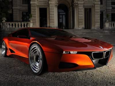 BMW M1 Concept Car Poster Print on 10 mil Archival Satin Paper 16" x 12"