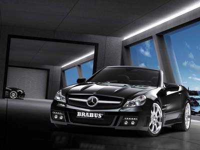 Brabus Mercedes Benz SL-Class Car Poster Print on 10 mil Archival Satin Paper 16" x 12"