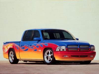 Dodge Hot Wheels Quad Cab Truck Poster Print on 10 mil Archival Satin Paper 16" x 12"