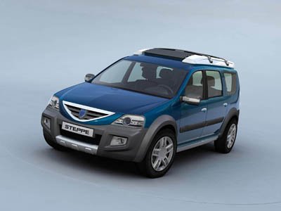 Dacia Logan Steppe Car Poster Print on 10 mil Archival Satin Paper 16" x 12"