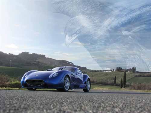 Faralli and Mazzanti Antas Car Poster Print on 10 mil Archival Satin Paper 16" x 12"