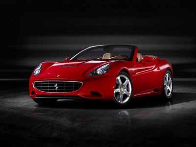 Ferrari California Car Poster Print on 10 mil Archival Satin Paper 16" x 12"