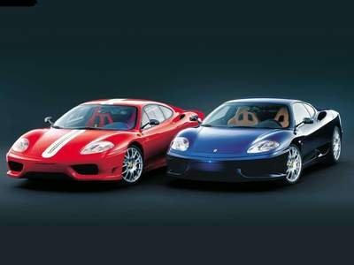 Ferrari 360 Challenge Stradale Car Poster Print on 10 mil Archival Satin Paper 16" x 12"