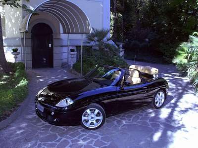 Fiat Barchetta First Class Alviero Martini Car Poster Print on 10 mil Archival Satin Paper 16"x12"