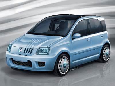 Fiat Panda Multi Eco Car Poster Print on 10 mil Archival Satin Paper 16" x 12"