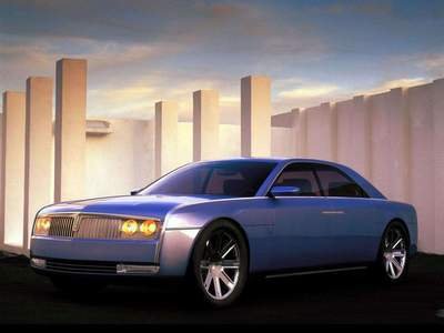 Lincoln Continental Concept Car Poster Print on 10 mil Archival Satin Paper 16" x 12""