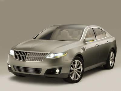 Lincoln MKS Concept Car Poster Print on 10 mil Archival Satin Paper 16" x 12""