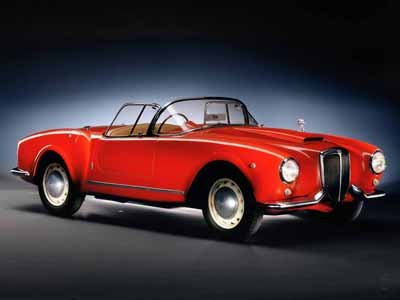Lancia Aurelia Car Poster Print on 10 mil Archival Satin Paper 16" x 12"