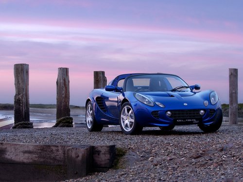 Lotus Elise S Car Poster Print on 10 mil Archival Satin Paper 16" x 12"