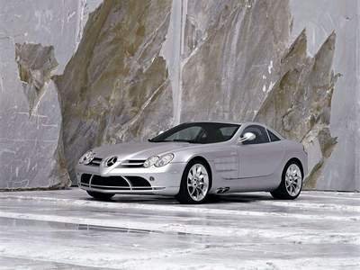Mercedes-Benz McLaren SLR Concept Car Poster Print on 10 mil Archival Satin Paper 16" x 12"