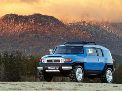 Toyota FJ Cruiser Concept Car Poster Print on 10 mil Archival Satin Paper 16" X 12"