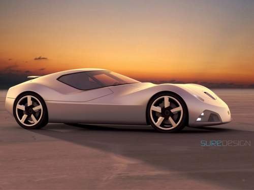 Toyota 2000 SR Concept Car Poster Print on 10 mil Archival Satin Paper 16" X 12"