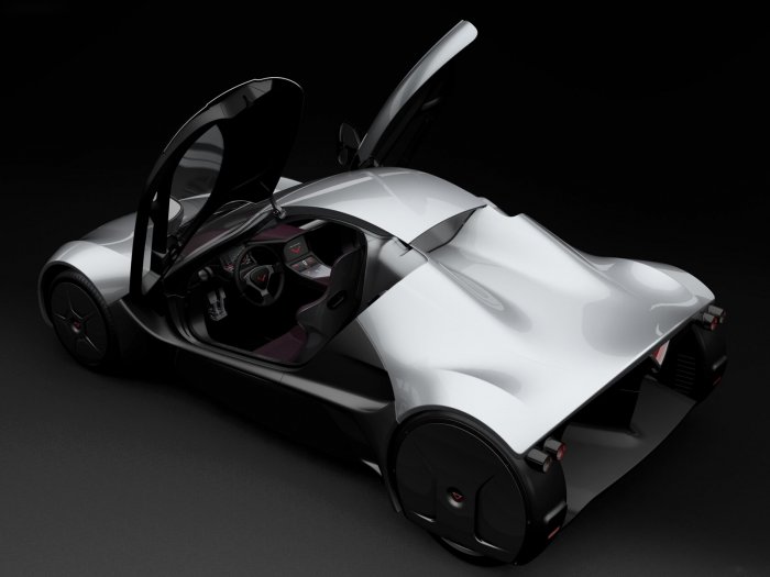 Venturi Volage Concept Poster Car Print on 10 mil Archival Satin Paper 16" x 12"