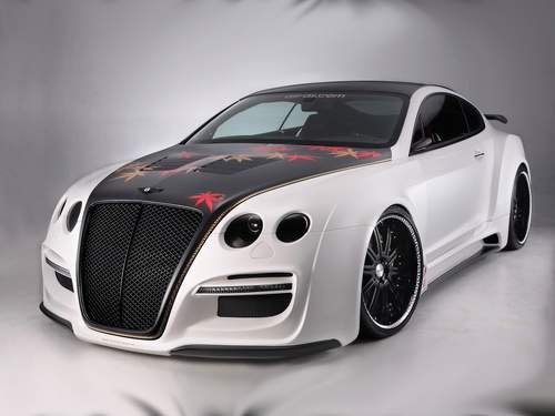 Bentley ASI Continental Tetsu GTR Car Poster Print on 10 mil Archival Satin Paper 16" X 12"