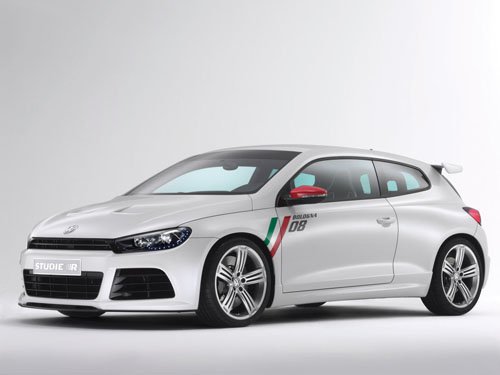 Volkswagen Scirocco Studie R Concept Car Poster Print on 10 mil Archival Satin Paper 16" x 12"