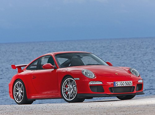 Porsche 911 GT3 (2010) Car Poster Print on 10 mil Archival Satin Paper 16" x 12"