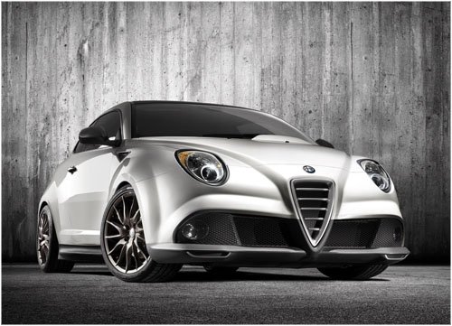 Alpa Romeo MiTo GTA Concept Car Poster Print 16" x 12"