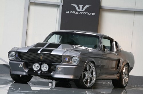 Ford Shelby Mustang GT500 Eleanor (2009) Car Poster Print on 10 mil Archival Satin Paper 16" x 12""