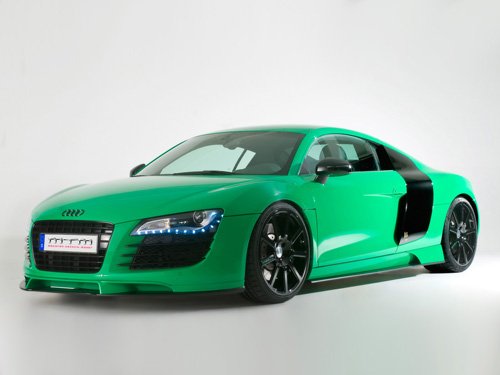 Audi MTM R8 Concept Car Poster Print on 10 mil Archival Satin Paper 16" x 12"