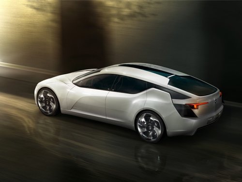 Opel Flextreme GT-E Concept Car Archival Canvas Print (Rolled) 16" x 12"