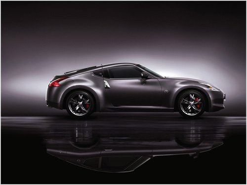 Nissan Limited Edition 370Z "40Th Anniversary" Model Car Archival Canvas Print (Rolled) 16" x 12"