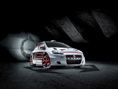 Fiat Grand Punto S Abarth Car Poster Print on 10 mil Archival Satin Paper 16" x 12"
