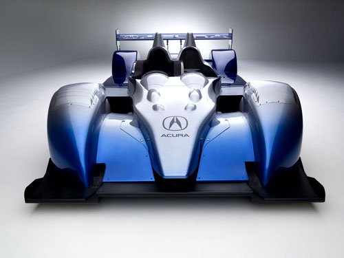 Acura ALMS Race Car Poster Print on 10 mil Archival Satin Paper 16" x 12"