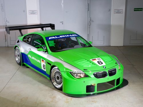 Alpina BMW B6 GT3 Concept Car Poster Print on 10 mil Archival Satin Paper 16" x 12"