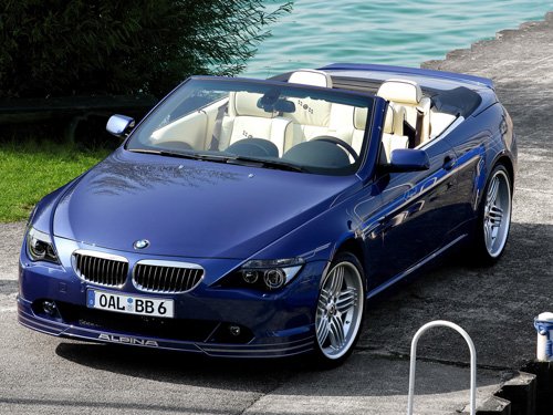 Alpina BMW Cabrio B6 Car Poster Print on 10 mil Archival Satin Paper 16" x 12"