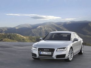 Audi A7 Sportback 2011 Car Poster Print on 10 mil Archival Satin Paper 16" x 12"