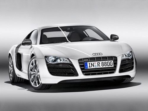Audi R8 V10 5.2 FSI quattro Car Poster Print on 10 mil Archival Satin Paper 16" x 12"