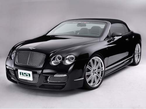 Bentley ASI Continental GTC Car Poster Print on 10 mil Archival Satin Paper 16" X 12"