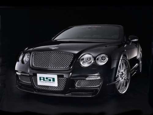Bentley ASI Continental GTC Car Poster Print on 10 mil Archival Satin Paper 16" X 12"