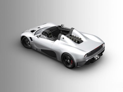 Bizzarrini Livorno P538 Barchetta Car Poster Print on 10 mil Archival Satin Paper 16" x 12"