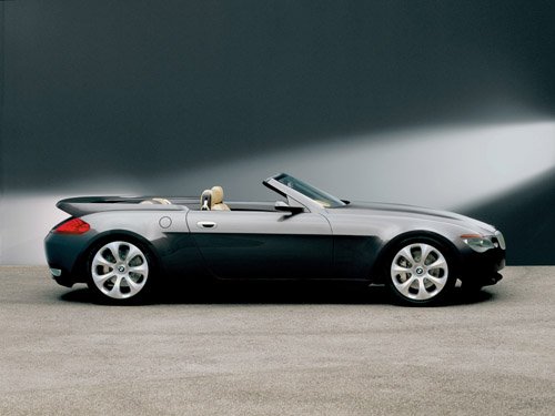 BMW Z9 Convertible Concept Car Poster Print on 10 mil Archival Satin Paper 16" x 12"