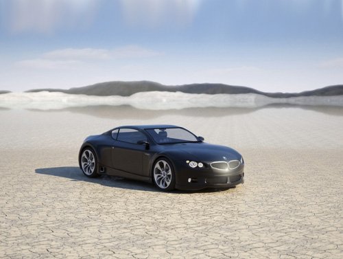 BMW M Zero Car Poster Print on 10 mil Archival Satin Paper 16" x 12"