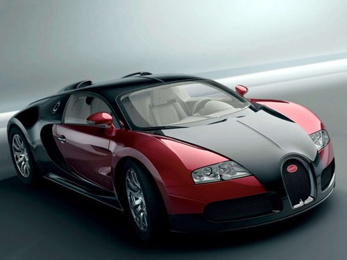 Bugatti EB 16.4 Veyron Car Poster Print on 10 mil Archival Satin Paper 16" x 12"