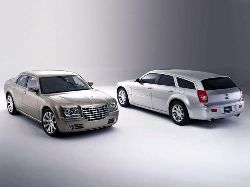 Chrysler 300C Touring Car Poster Print on 10 mil Archival Satin Paper 16" x 12"