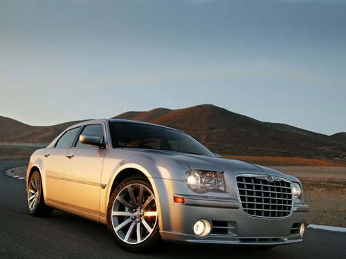 Chrysler 300C SRT8 Car Poster Print on 10 mil Archival Satin Paper 16" x 12"