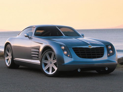 Chrysler CrossFire Car Poster Print on 10 mil Archival Satin Paper 16" x 12"